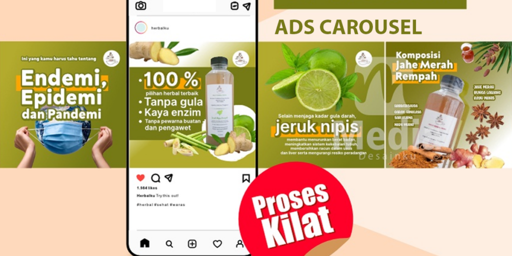 Contoh Ads Carousel